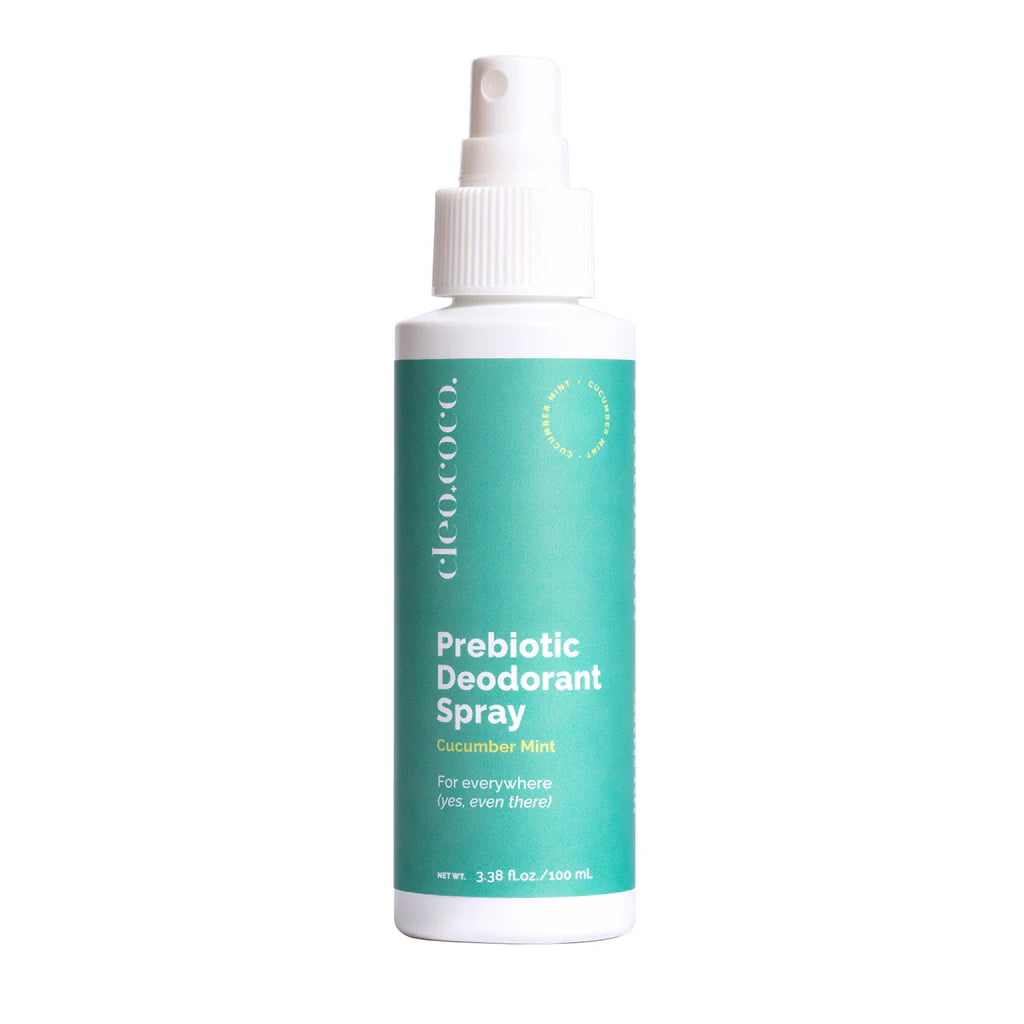 Prebiotic Deodorant Spray - Cucumber Mint | Shop Cleo + Coco at London Beauty