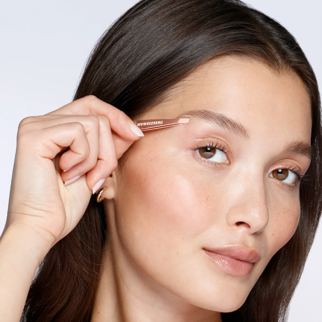 Mini Slant Tweezer | Rose Gold