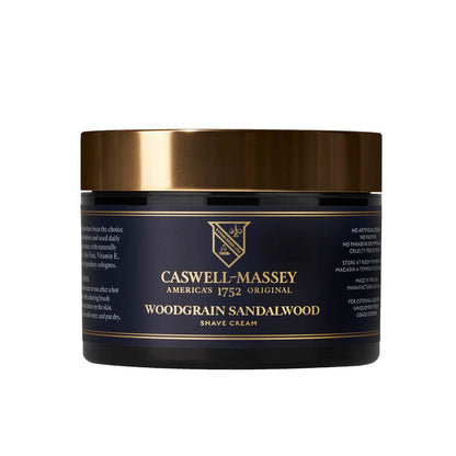 Woodgrain Sandalwood Shave Cream - London Beauty
