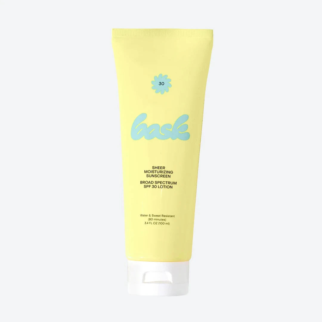 Sheer Moisturizing Sunscreen SPF 30 Lotion | Shop Bask at London Beauty