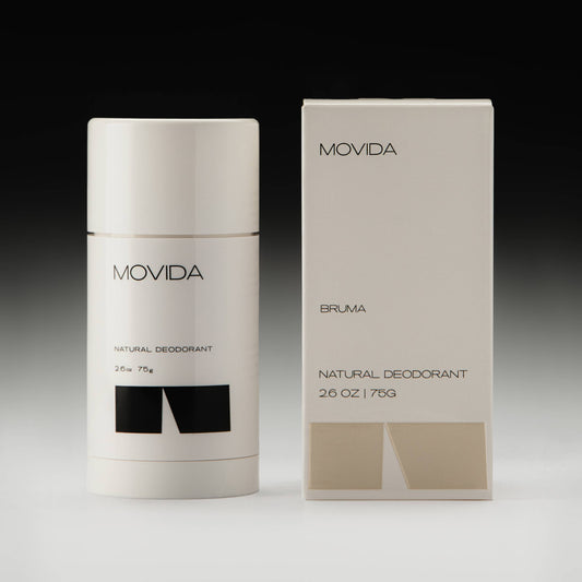 Plant-Based Natural Deodorant - Bruma - Guaiac & Leather | Shop Movida at London Beauty