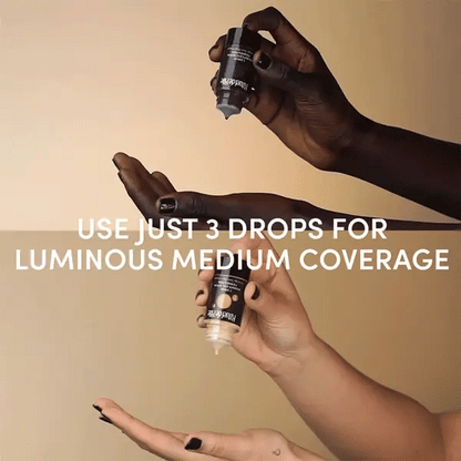 3 Drop Weightless Serum Foundation - London Beauty