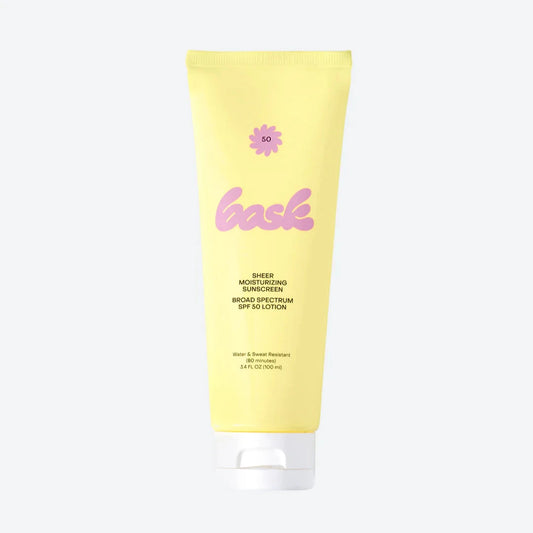 Sheer Moisturizing Sunscreen SPF 50 Lotion | Shop Bask at London Beauty