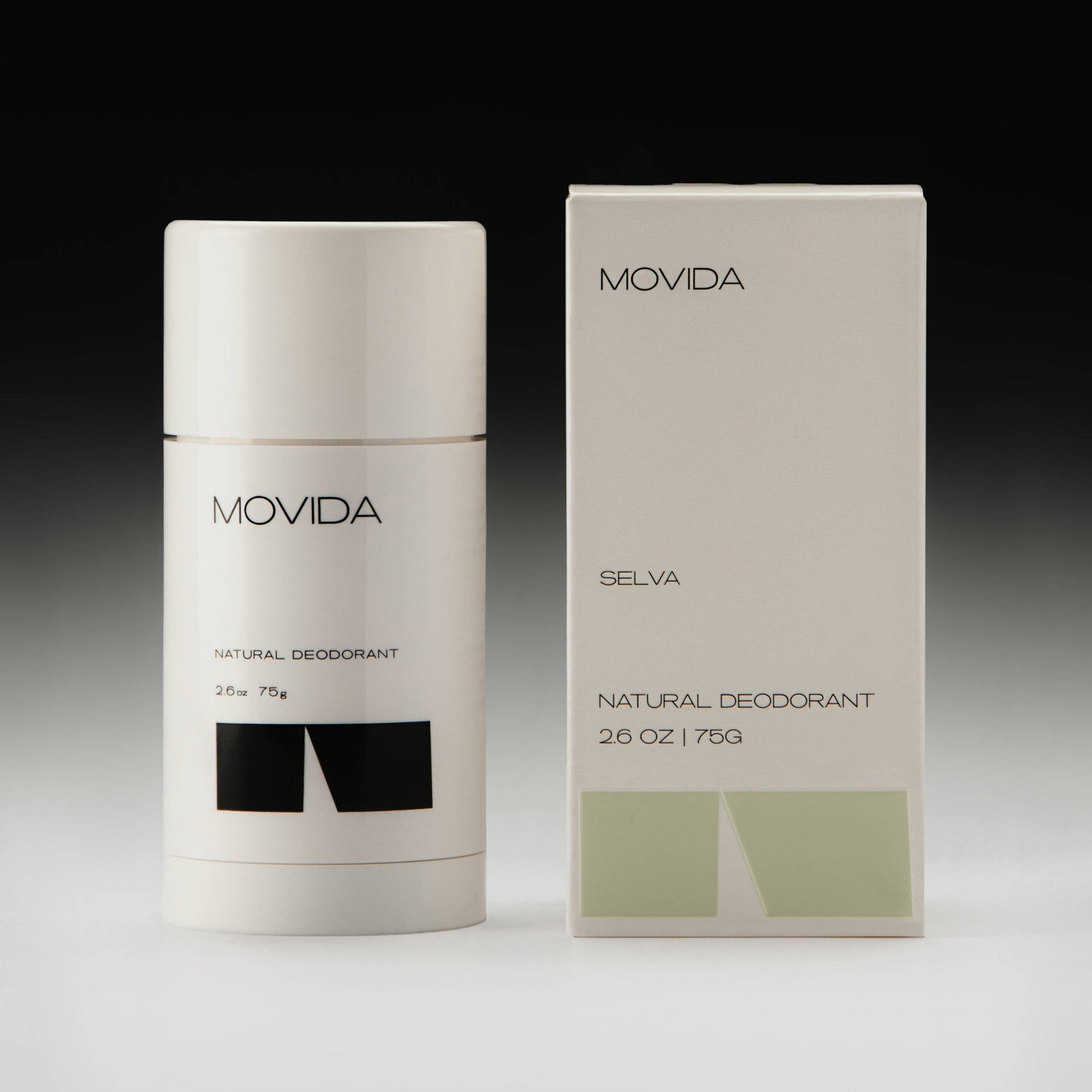 Plant-Based Natural Deodorant - Selva - Green Leaves | Shop Movida at London Beauty