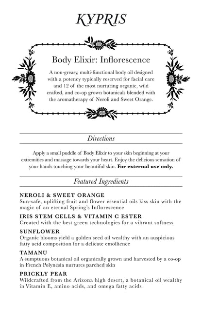Body Elixir: Inflorescence - London Beauty