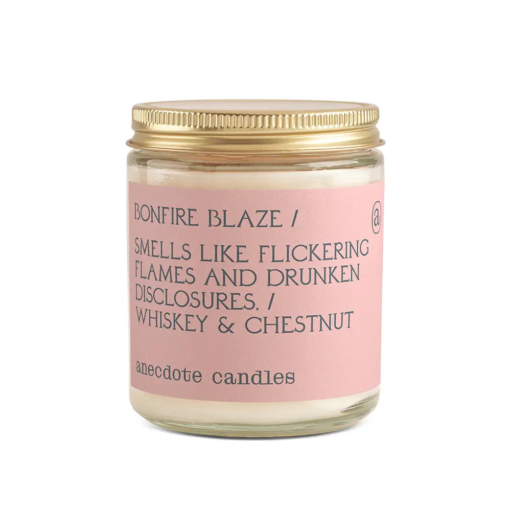 Bonfire Blaze | Shop Anecdote Candles at London Beauty