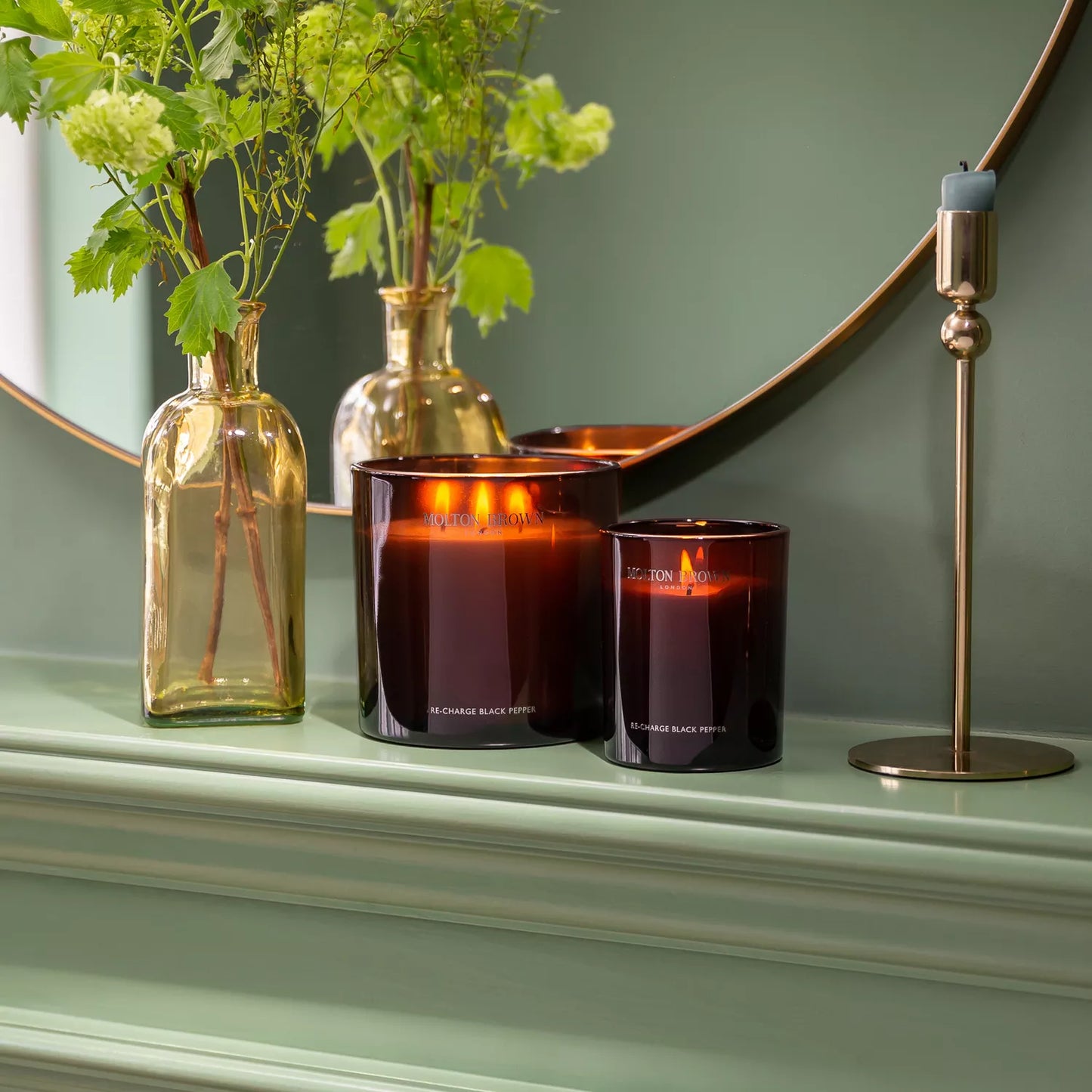 Re-Charge Black Pepper Signature Candle | Shop Molton Brown at London Beauty