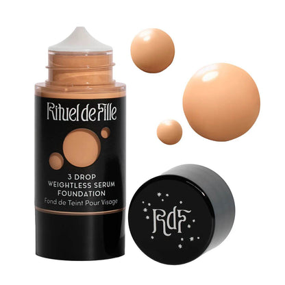 3 Drop Weightless Serum Foundation - London Beauty