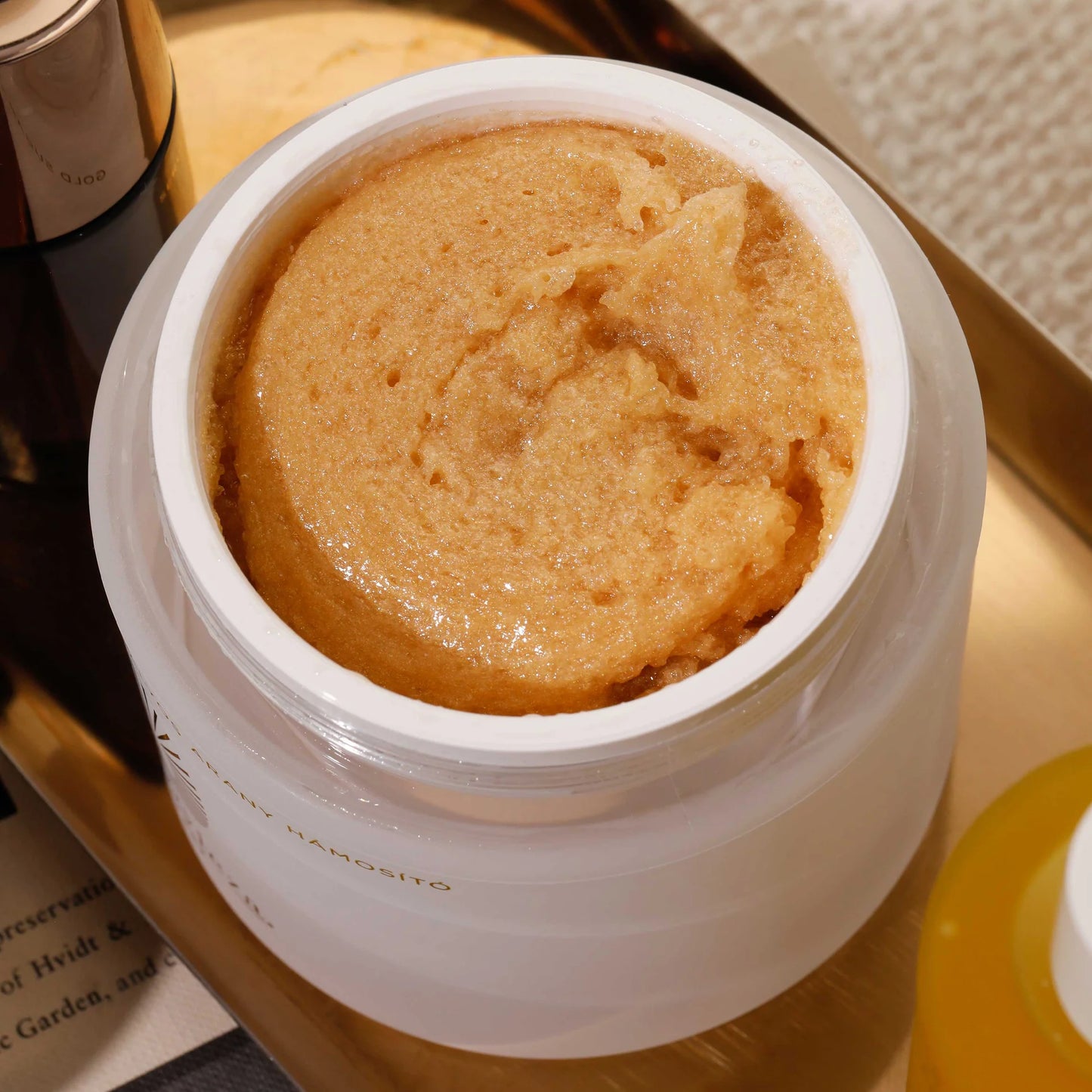 Gold Sugar Scrub | Shop Omorovicza at London Beauty