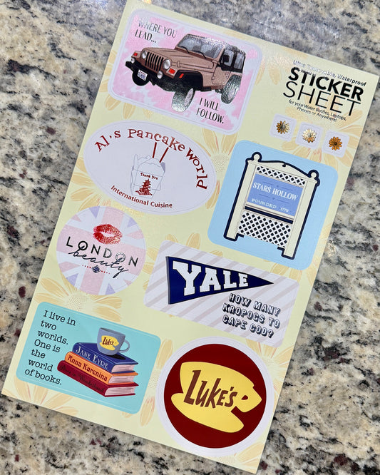 DSH Sticker Sheet