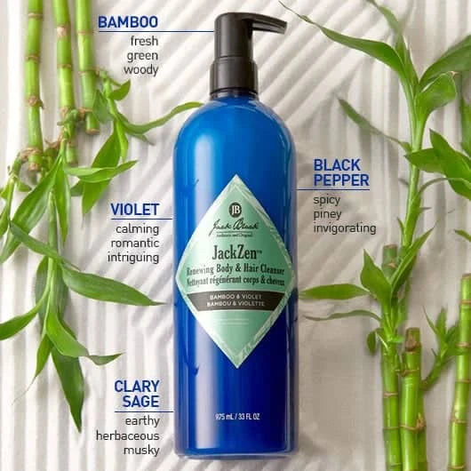 美容液 jack JackZen™ Renewing Body & Hair Cleanser – London Beauty