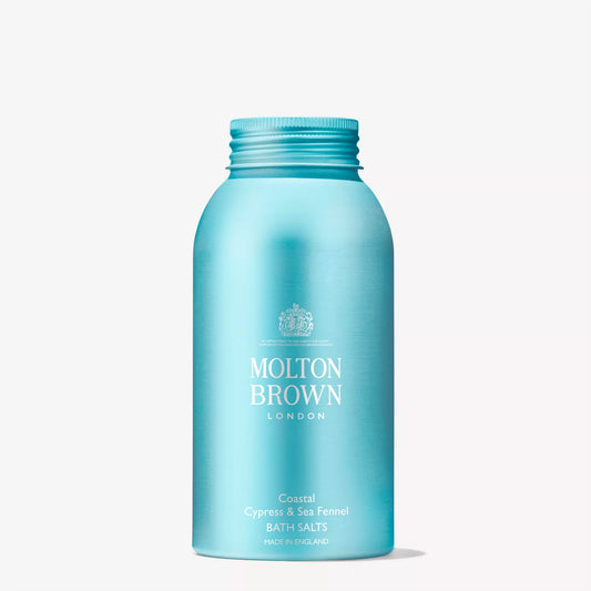 Coastal Cypress & Sea Fennel Bath Salts | Shop Molton Brown at London Beauty