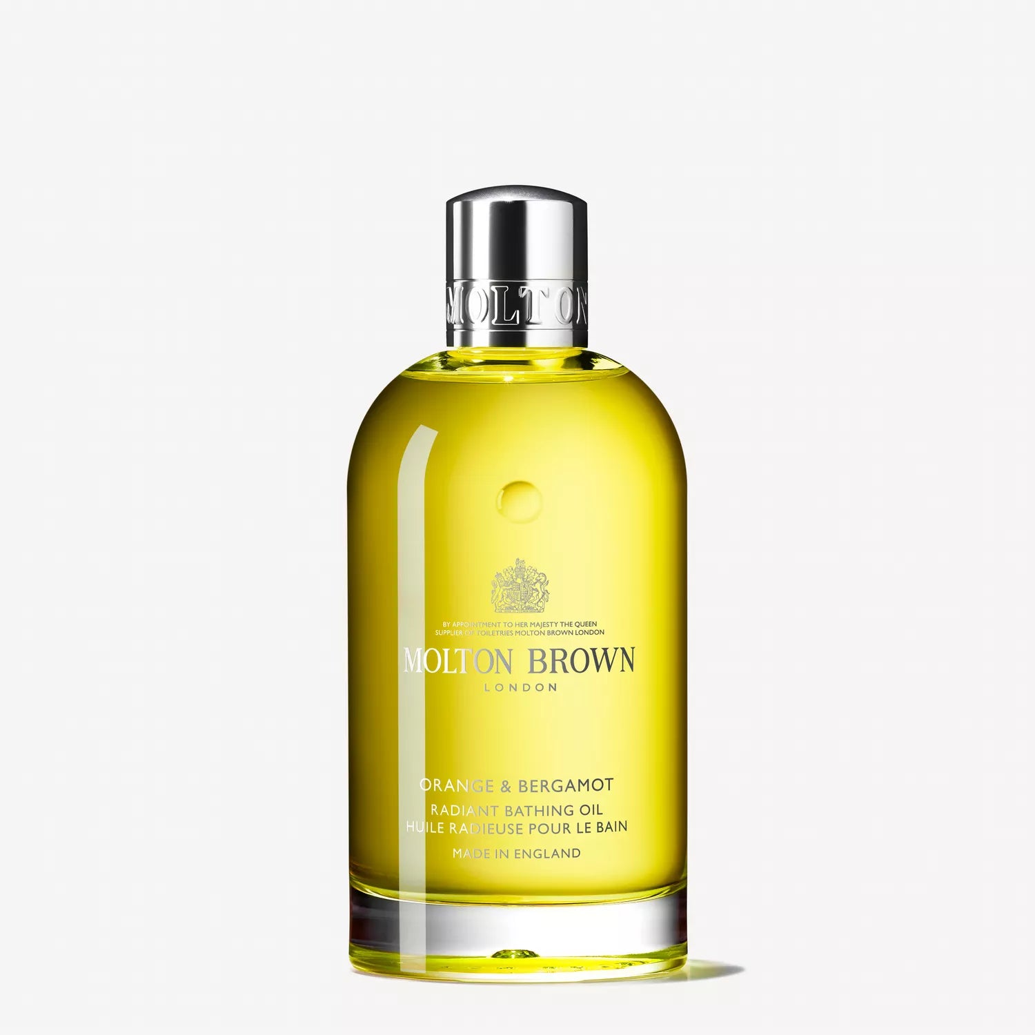 Orange & Bergamot Radiant Bathing Oil | Shop Molton Brown at London Beauty