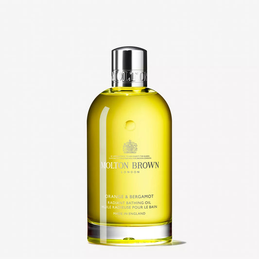 Orange & Bergamot Radiant Bathing Oil | Shop Molton Brown at London Beauty