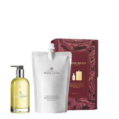 Orange & Bergamot Hand Care Refill Gift Set - London Beauty