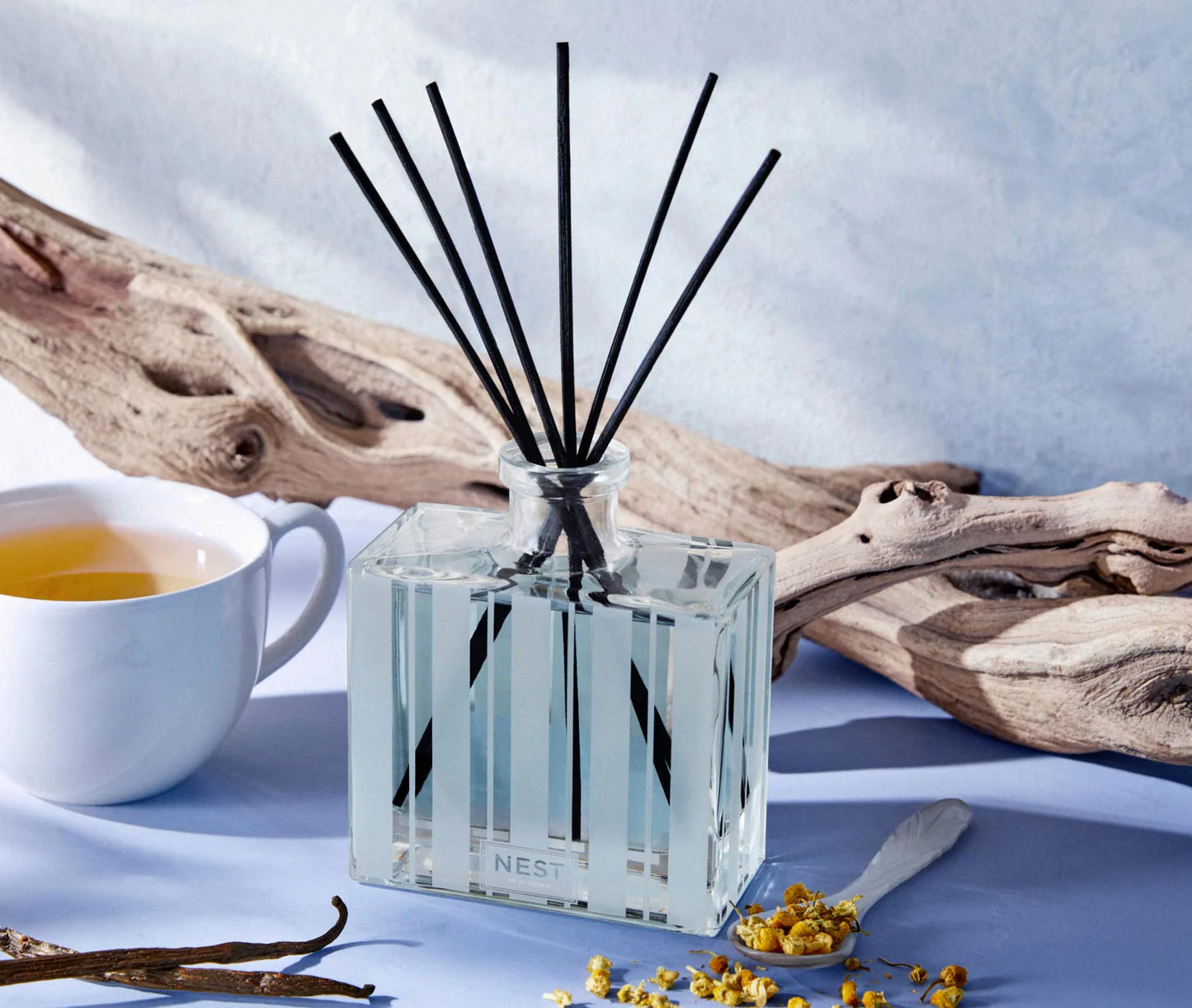 Driftwood & Chamomile Reed Diffuser | Shop NEST at London Beauty