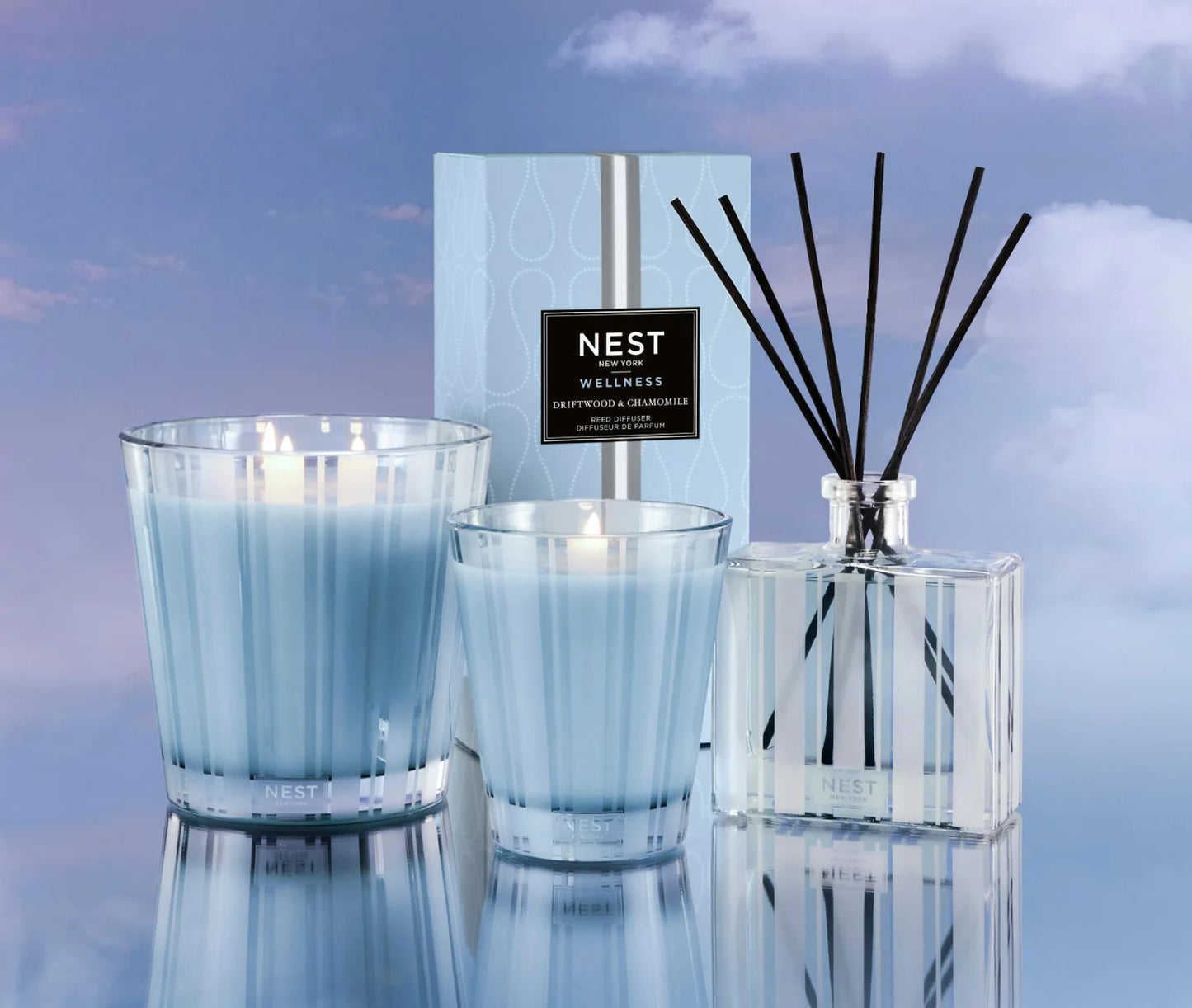 Driftwood & Chamomile Reed Diffuser | Shop NEST at London Beauty