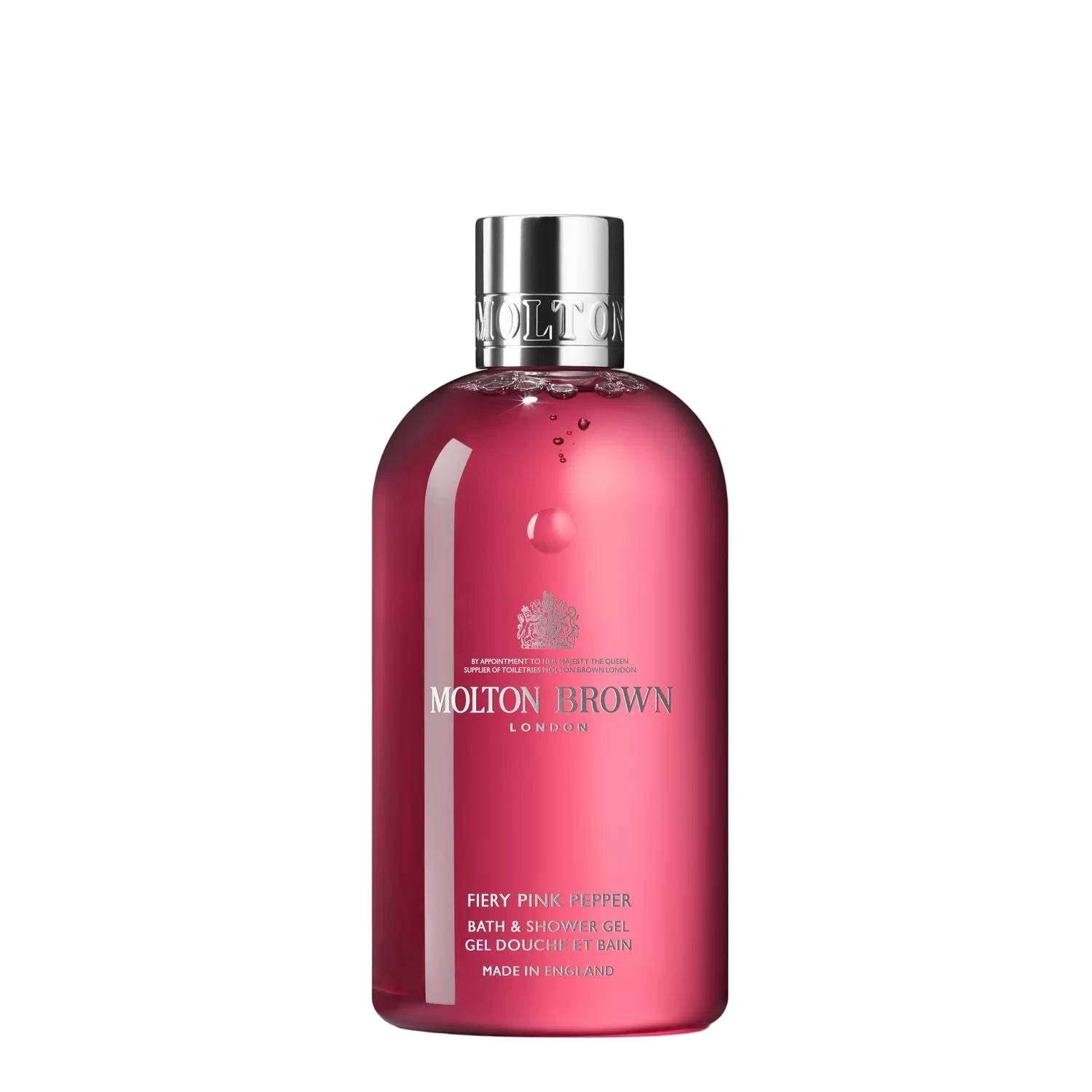 Fiery Pink Pepper Bath & Shower Gel - London Beauty