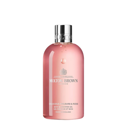 Delicious Rhubarb & Rose Bath & Shower Gel
