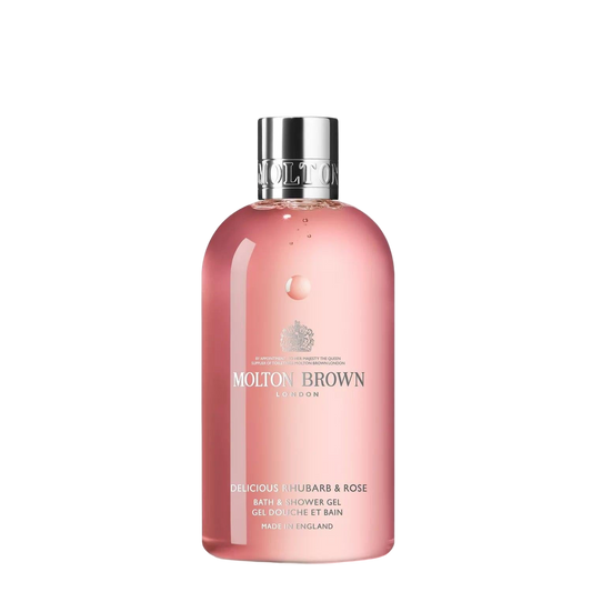 Delicious Rhubarb & Rose Bath & Shower Gel