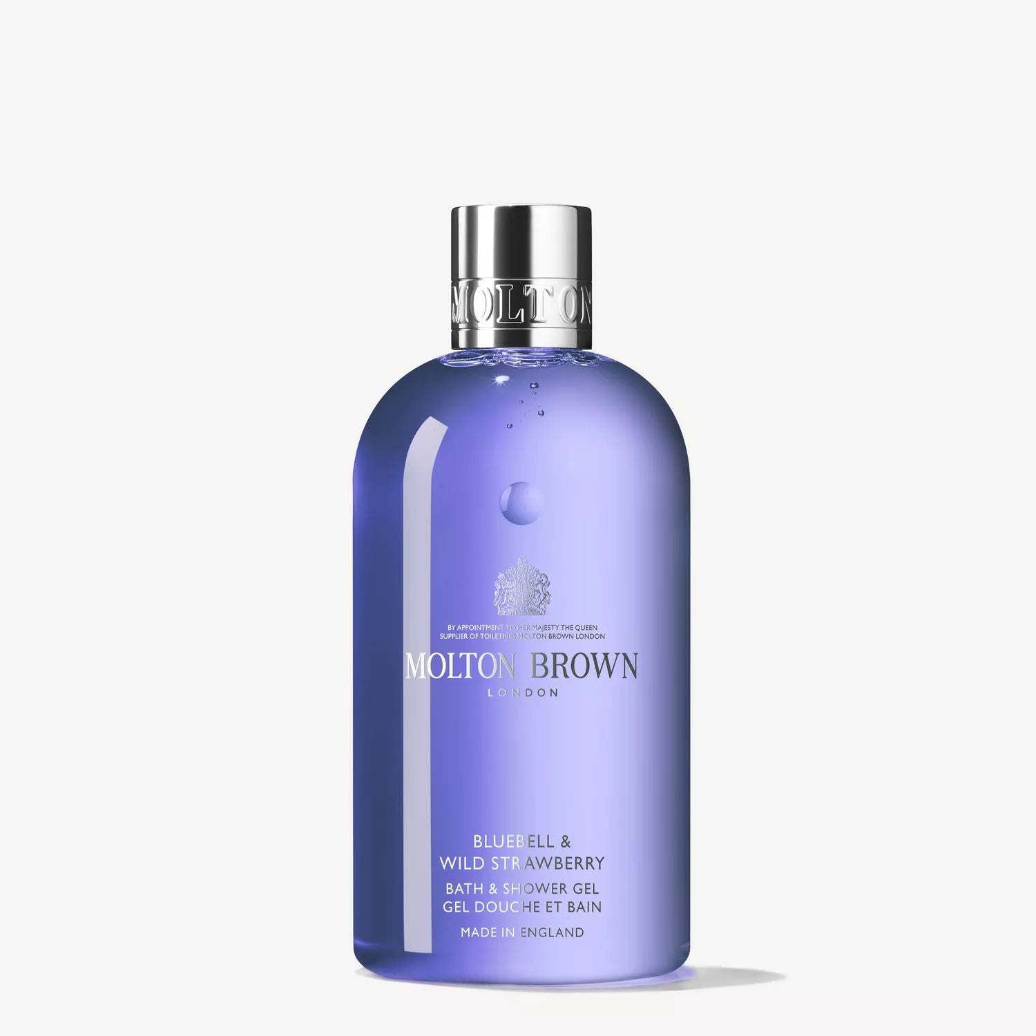 Bluebell & Wild Strawberry Bath & Shower Gel | Shop Molton Brown at London Beauty