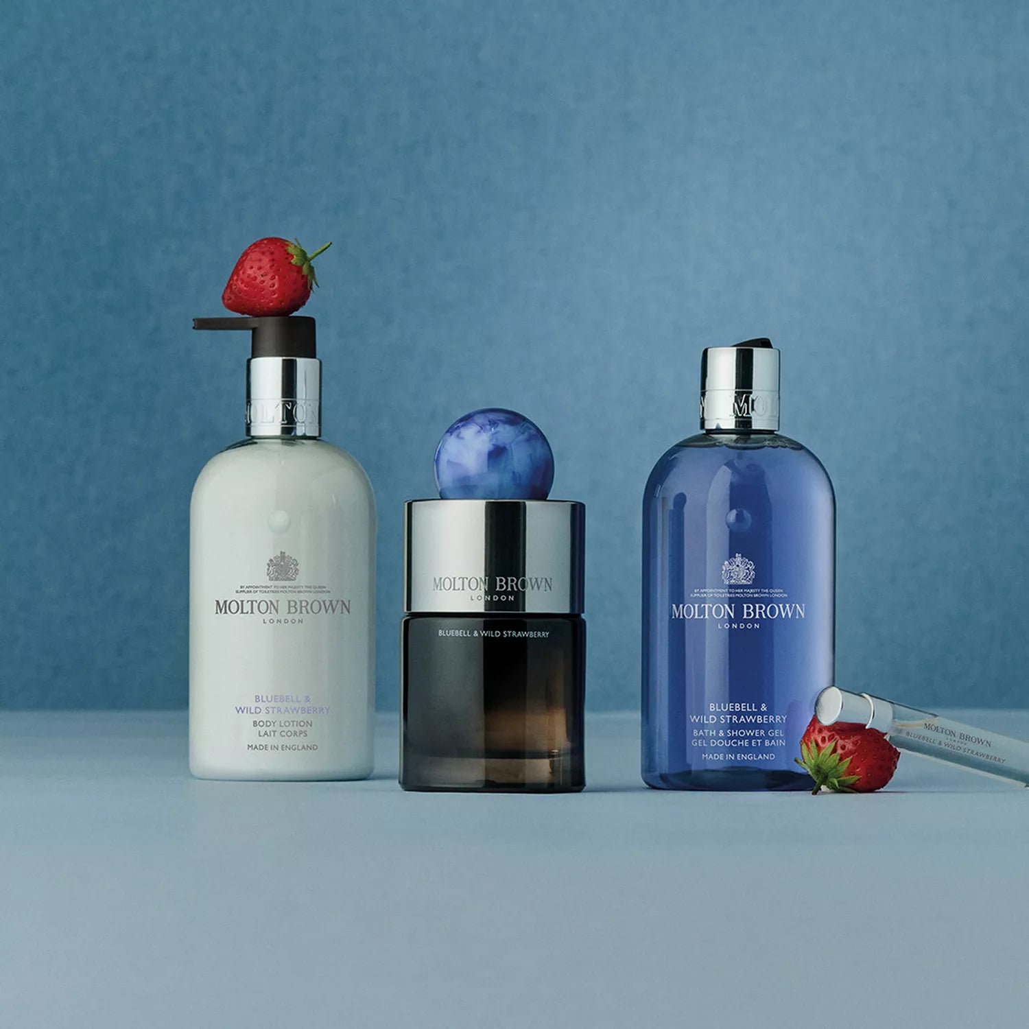Bluebell & Wild Strawberry Body Lotion | Shop Molton Brown at London Beauty