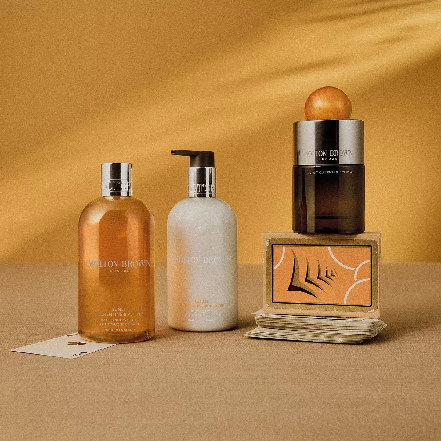 Sunlit Clementine & Vetiver Bath & Shower Gel
