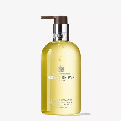 Orange & Bergamot Fine Liquid Hand Wash - London Beauty
