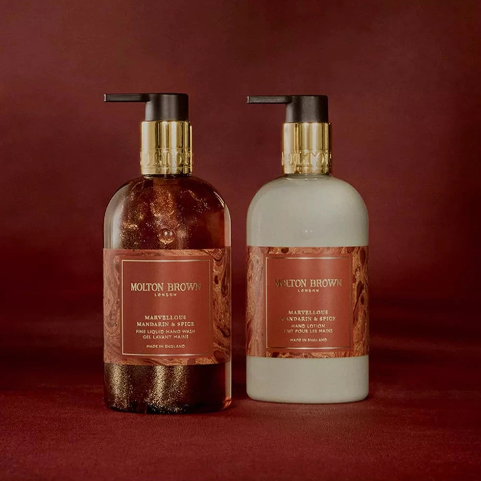 Marvellous Mandarin & Spice Fine Liquid Hand Wash | Shop Molton Brown at London Beauty