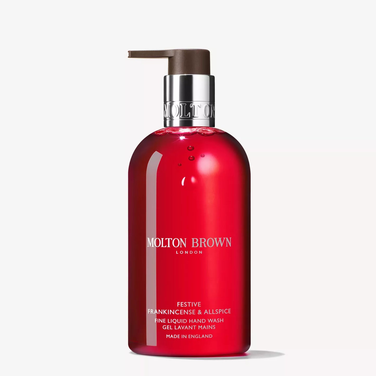 Festive Frankincense & Allspice Fine Liquid Hand Wash | Shop Molton Brown at London Beauty