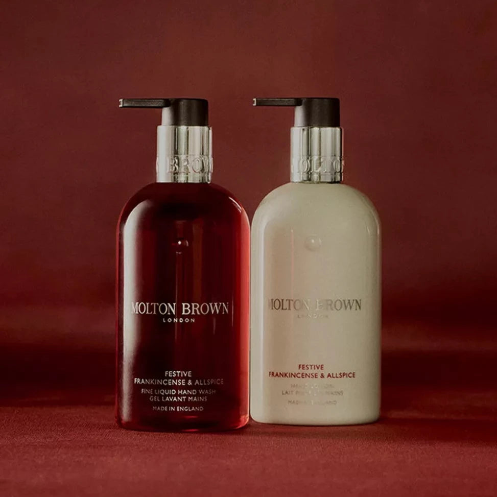 Festive Frankincense & Allspice Hand Lotion | Shop Molton Brown at London Beauty