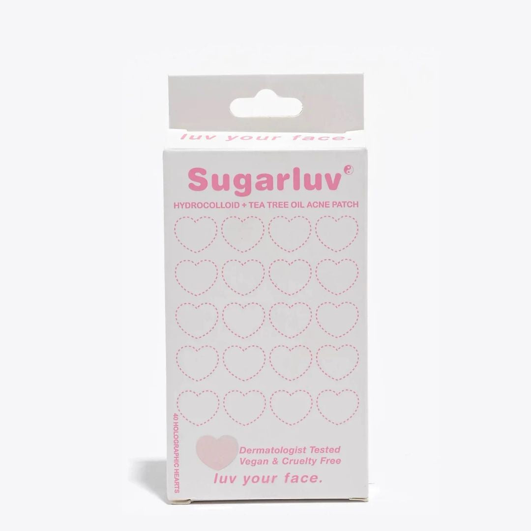 40 Hydrocolloid Acne Patches | Holographic Heart