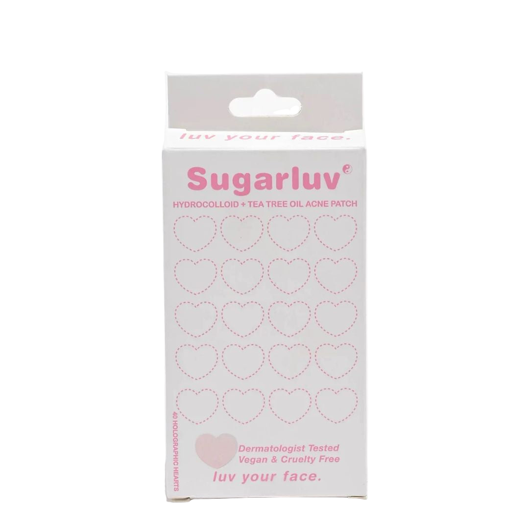 40 Hydrocolloid Acne Patches | Holographic Heart