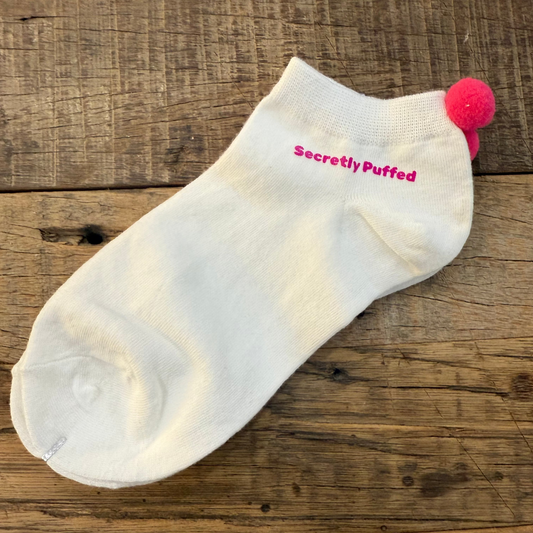 Pom Pom Socks | Secretly Puffed