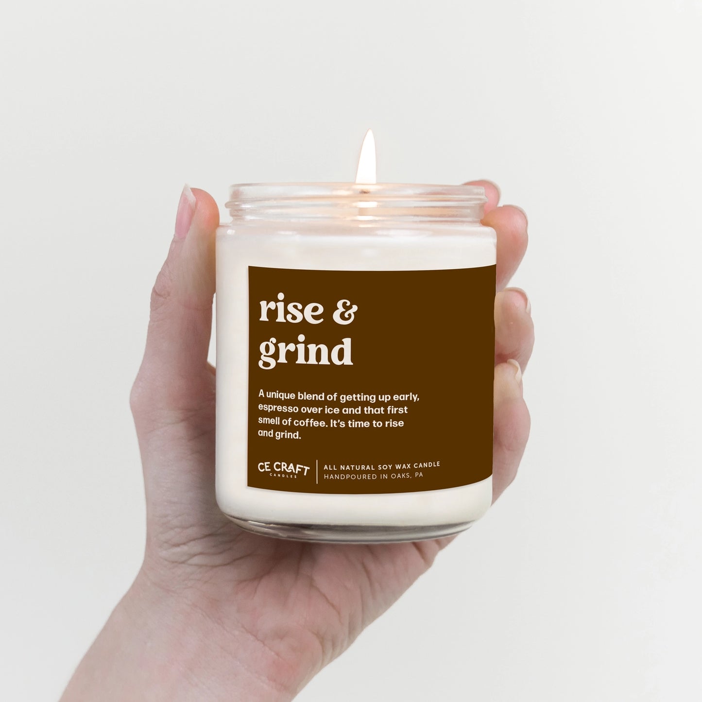 Rise & Grind | Shop C & E Candles at London Beauty