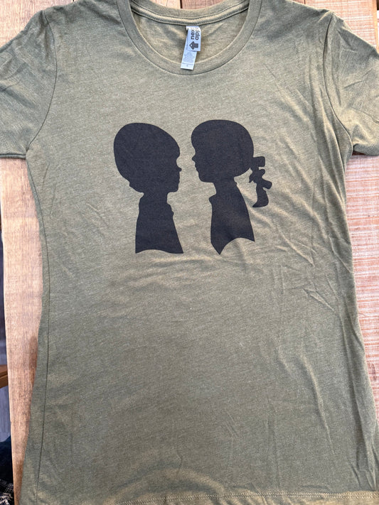 Boy Meets Girl Silhouette T-Shirt