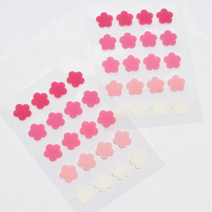 20 Hydrocolloid Acne Patches | Pink Flower Power