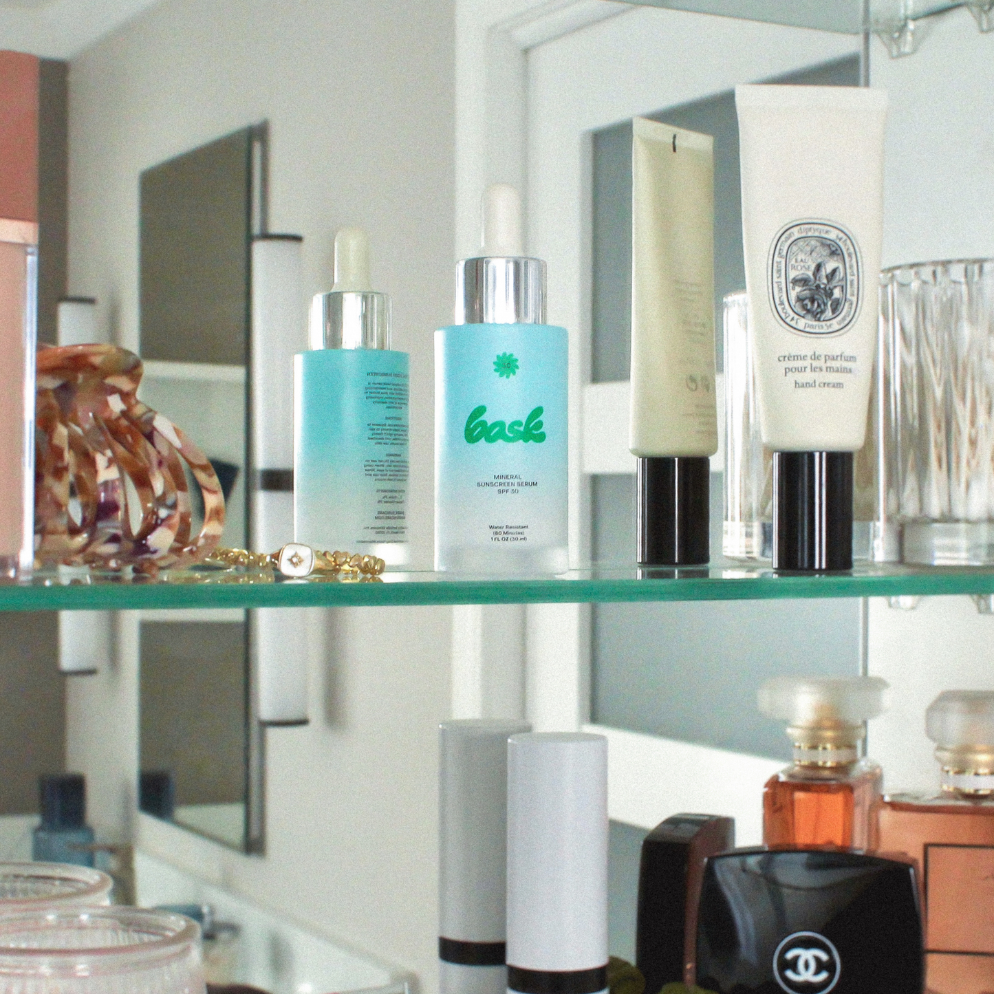 Bask SPF 30 Mineral Fragrance Free Sunscreen Serum