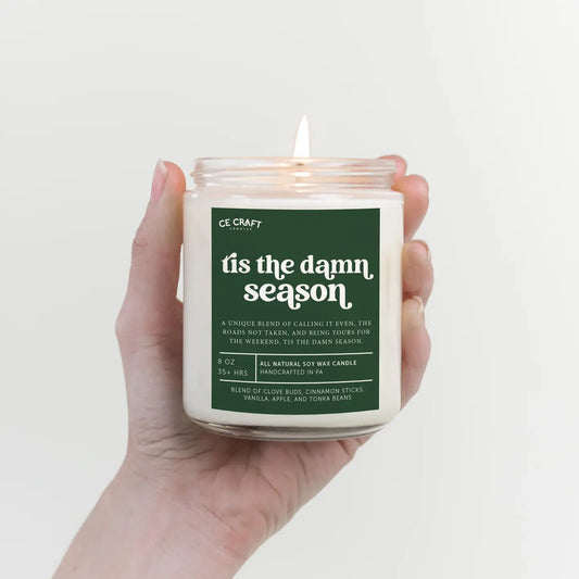 'Tis the Damn Season Candle