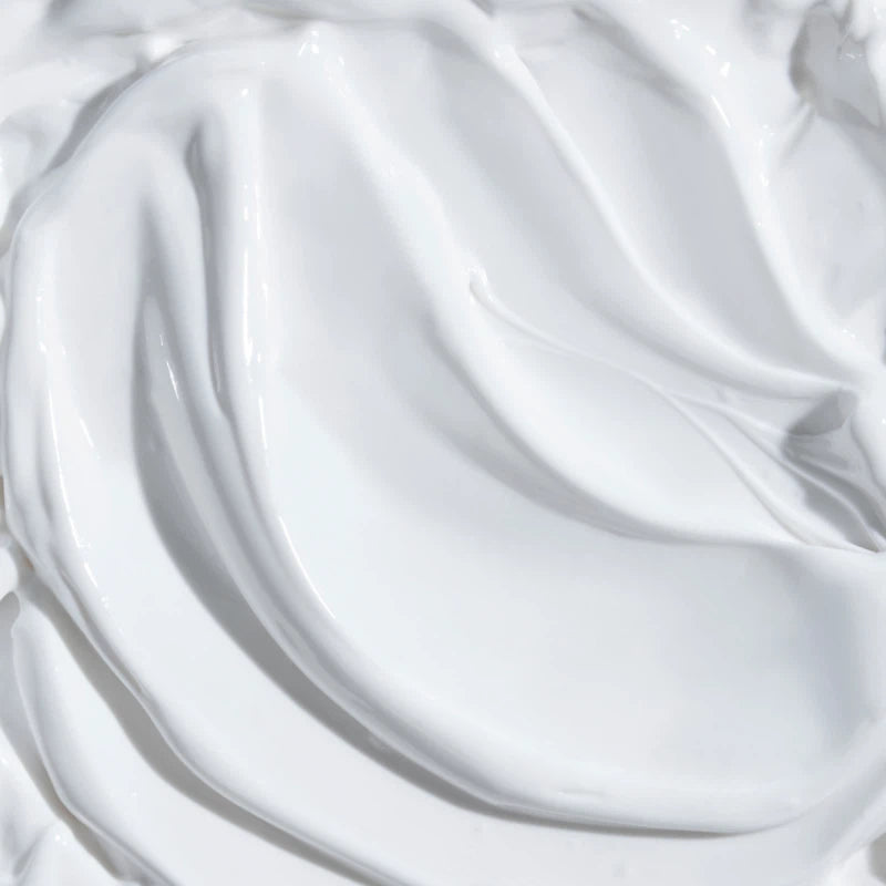 Close-up of Augustinus Bader The Rich Cream texture highlighting its creamy consistency