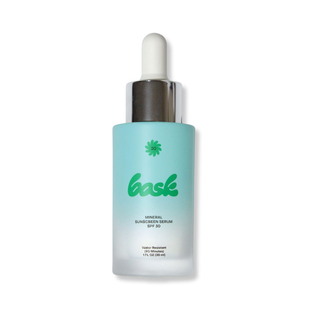 Bask SPF 30 Mineral Fragrance Free Sunscreen Serum