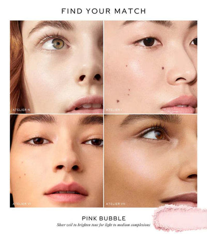 Westman Atelier Pressed Powder shade comparison for light to medium complexions