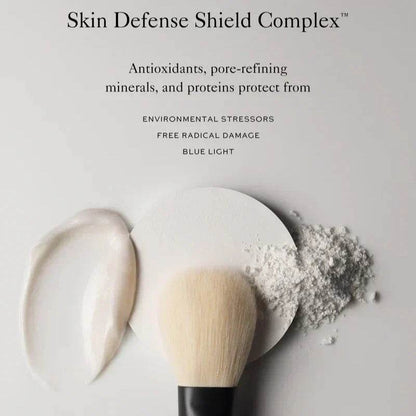 Westman Atelier Pressed Powder with Skin Defense Shield Complex for environmental stressor protection