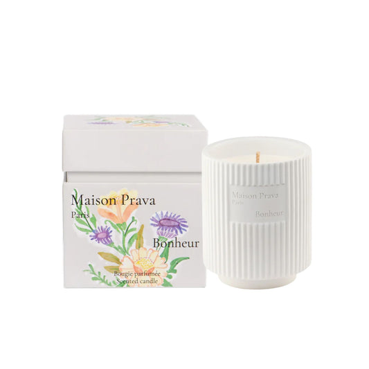 BONHEUR Scented Candle | Shop Maison Prava at London Beauty