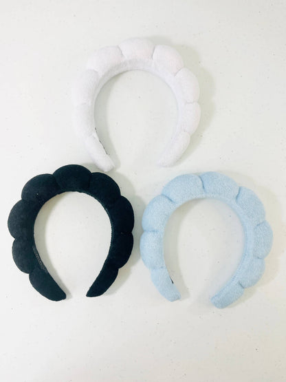 Terry Cloth Bubble Headband