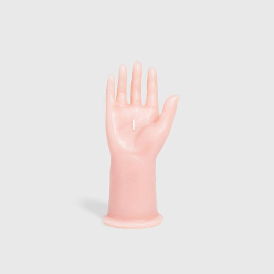 Trudon Cherub Hand Candle in Soft Pink for Unique Home Decor and Ambiance