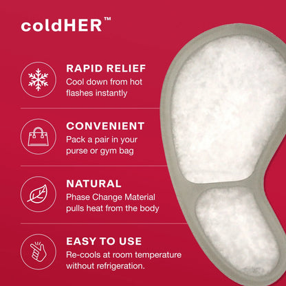 ColdHER | Cooling Bra Inserts