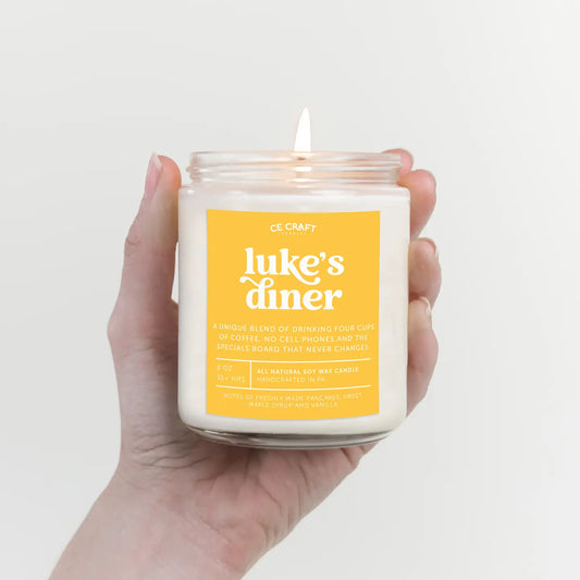 Luke's Diner Scented Candle | Shop Destination Stars Hollow at London Beauty