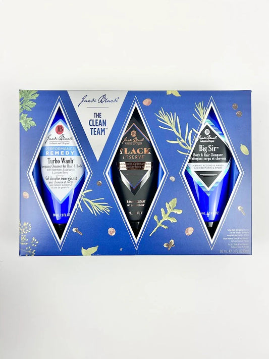 The Clean Team Gift Set | Shop Jack Black at London Beauty