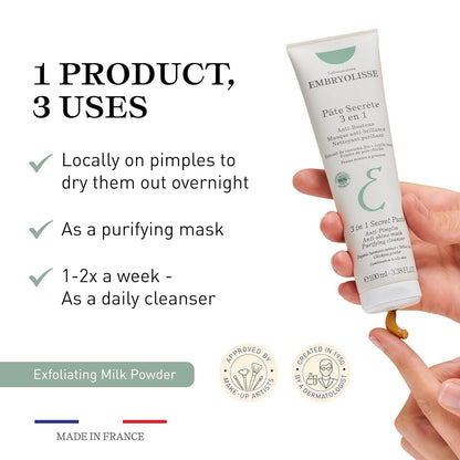 3-in-1 Secret Paste | Multipurpose Clay Mask - London Beauty